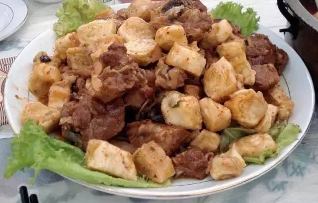 羊肉垫卷子